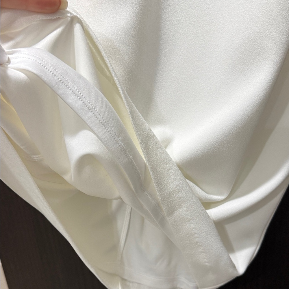 Express White Spaghetti Strap Dress - Picture 5 of 7